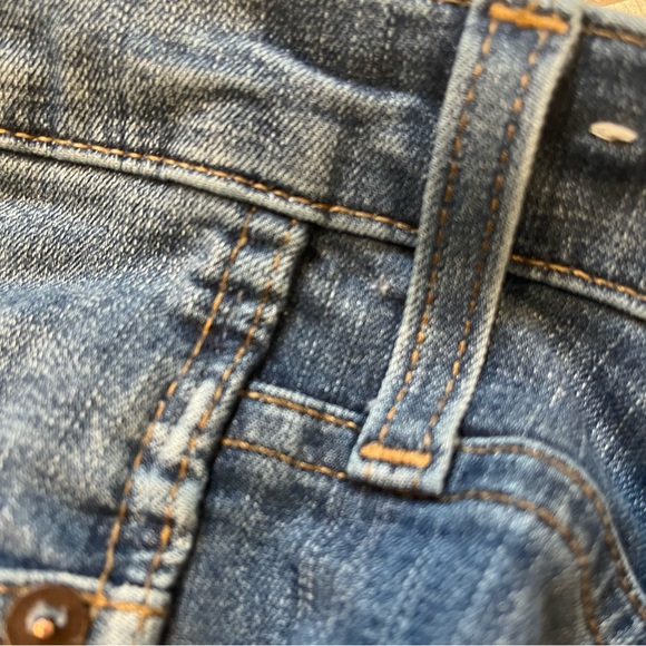 Madewell 10" High-Rise Skinny Jeans: Drop Step-Hem Edition, Sz 28 - Picture 13 of 15